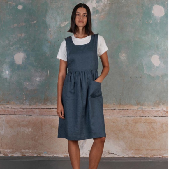 No. 32 Pinafore Dress- Size Small - Picture 5 of 7
